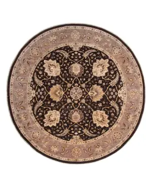 Cyrus Rounds Sultanabad Grey - 9' 1'' x 9' 3''