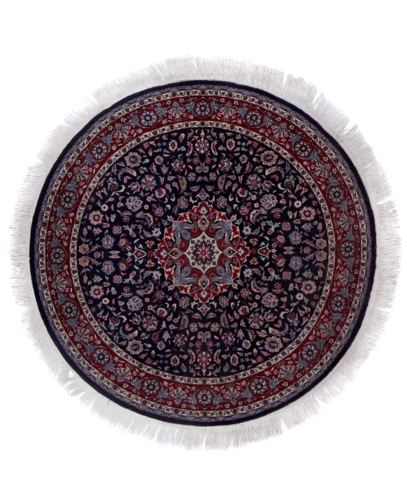 Cyrus Rounds Tabriz Navy  -  5'  x  5' 