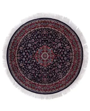 Cyrus Rounds Tabriz Navy - 5' x 5'