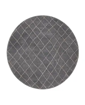 Cyrus Rounds Transitional Blue - 8' x 8'