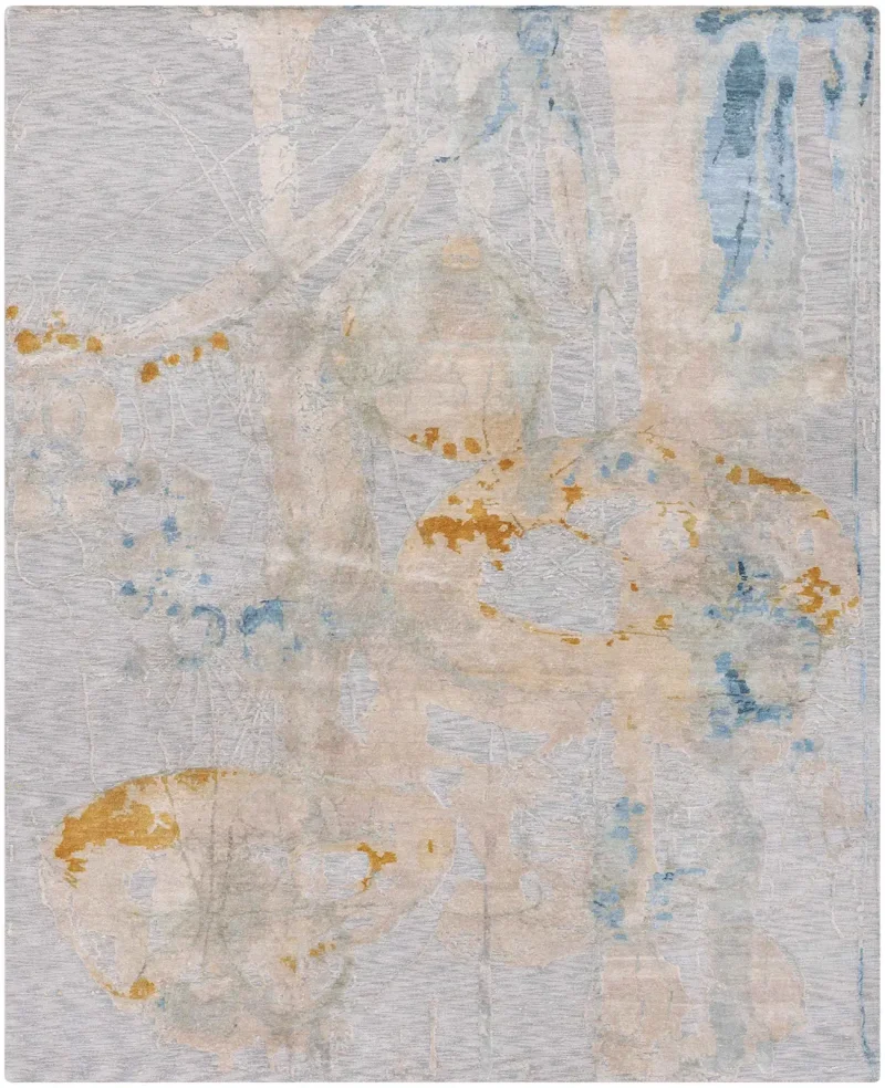 Dion DON-04 Grey/Blue  -  8'  x  10' 