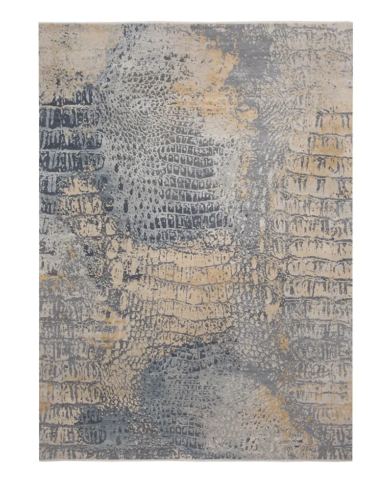 Donte DNTE-01 Teal/Beige  -  9'  x  12' 