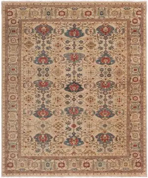 Egyptian Wool Sultanabad Ivory - 8' 9'' x 10' 7''