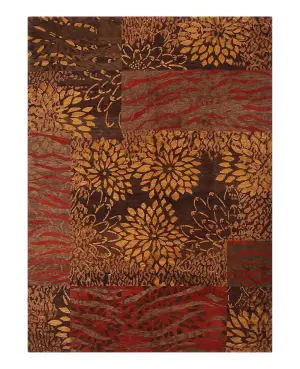 Exult Petal Splits Bracken - 6' x 9'