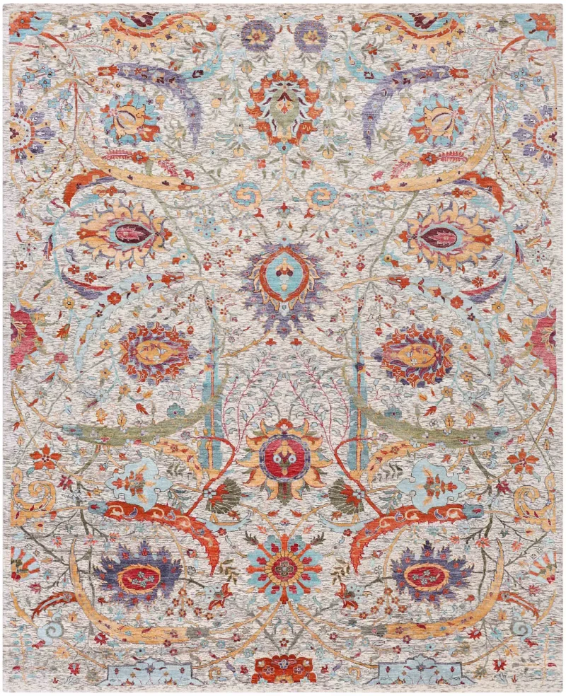 Fabrizio FBZ-01 Beige/Rust  -  10'  x  14' 