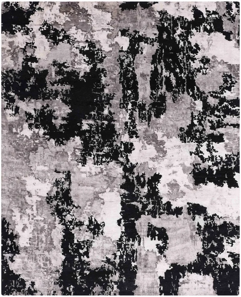 Fresco II FRC2-03 Black/Charcoal  -  9'  x  12' 