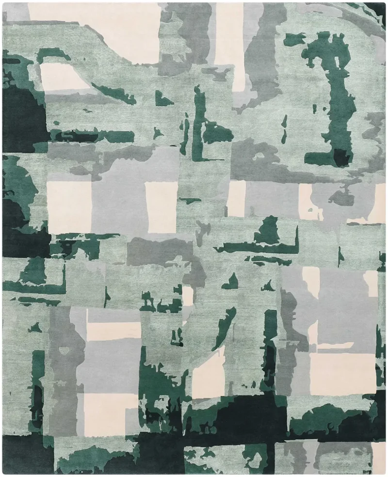 Fresco IV FRC4-01 Green  -  8' 1'' x  10' 