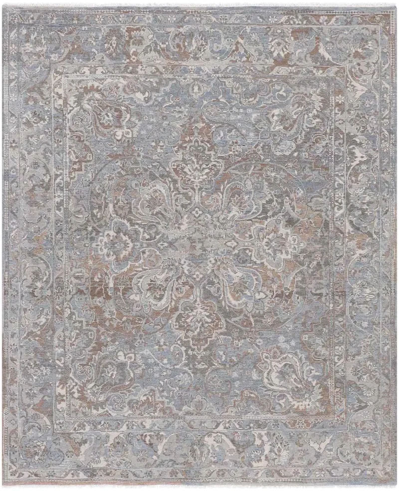 Garima GRM-02 Light Blue  -  8' 4'' x  10' 