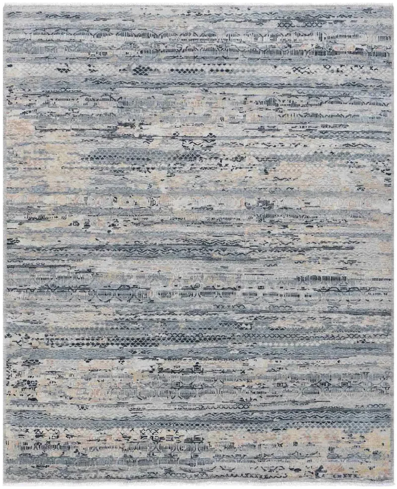 Garima GRM-08 Silver/Grey  -  8'  x  10' 