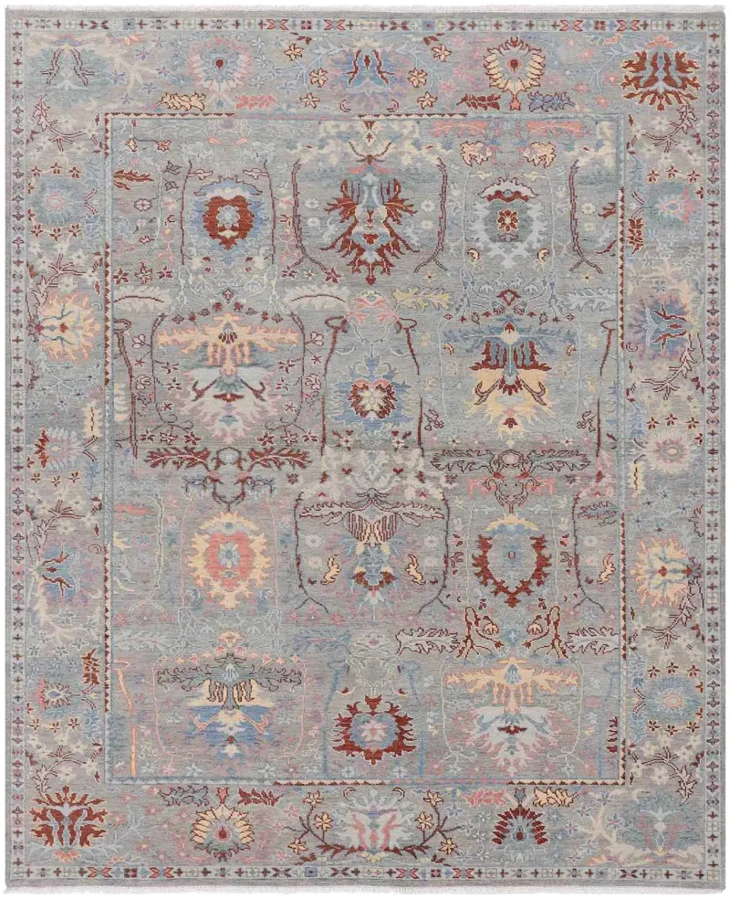 Garima GRM-14 Grey  -  8' 4'' x  10' 