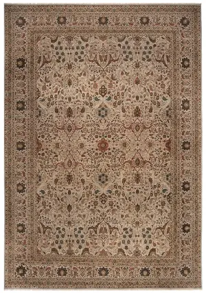 Hadji Jalili Hadji Jalili Tabriz Beige - 10' x 14' 4''