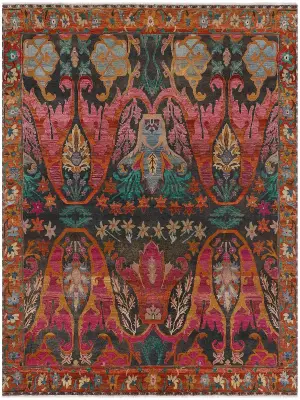 Henkel HKL-01 Charcoal/Multi - 7' 7'' x 11' 10''