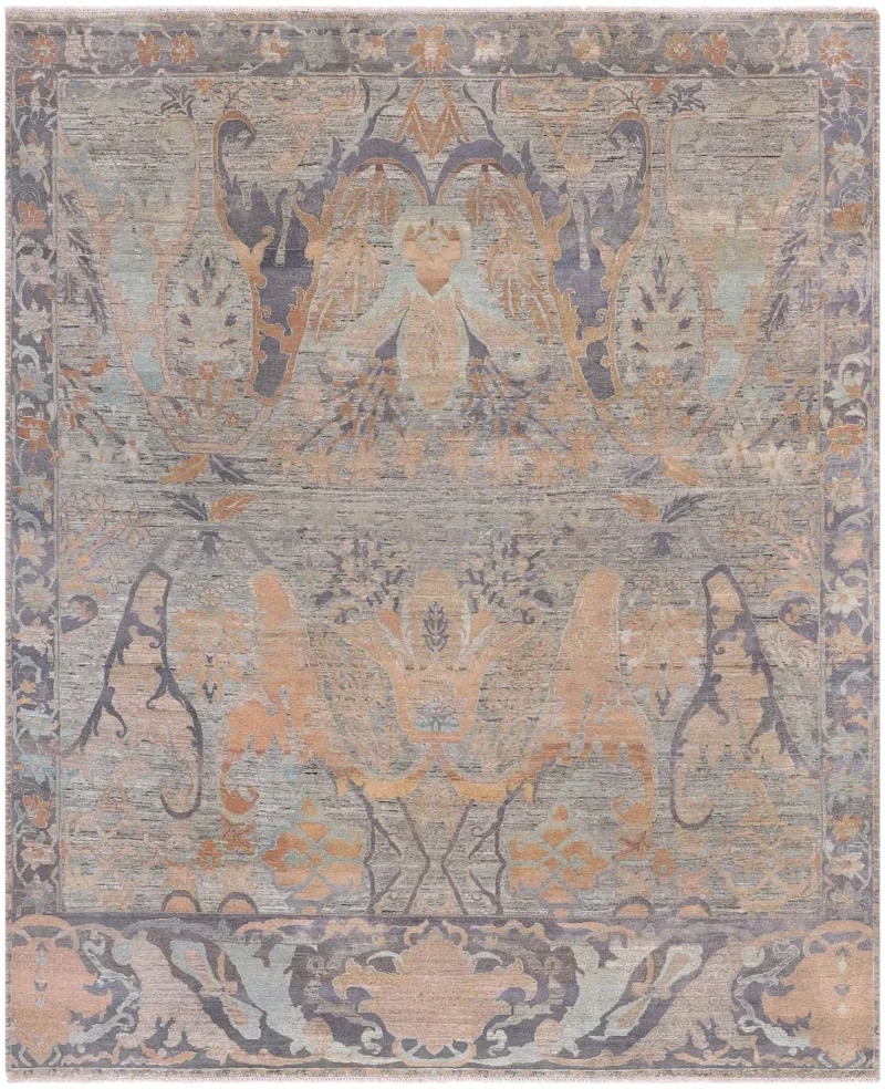 Henkel HKL-04 Grey Tones/Multi  -  7' 8'' x  10' 