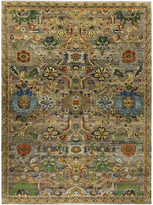 Henkel HKL-10 Brown/Multi - 9' x 12' 1''