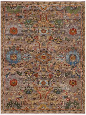 Henkel HKL-10 Brown/Multi - 9' x 12' 1''