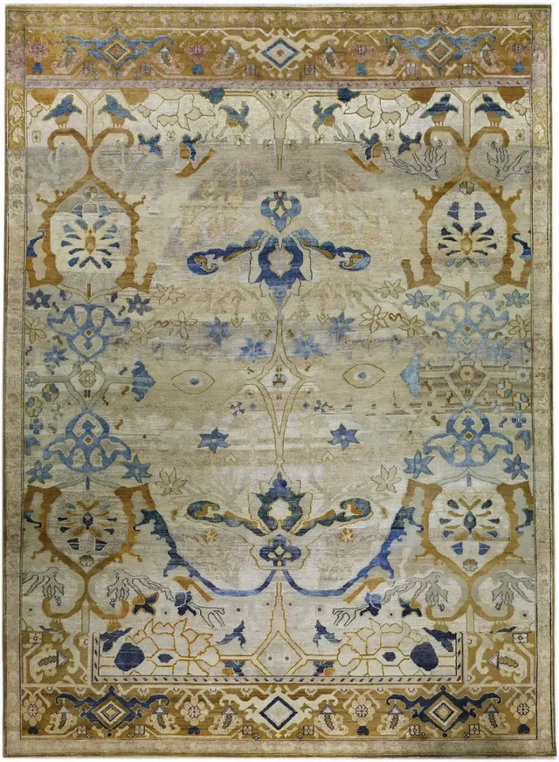 Trenlo TRNL-01 Beige/Multi  -  8' 9'' x  12' 