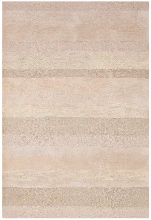 Indian Hand Tufted Contemporary Beige - 4' x 6'