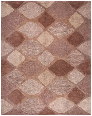Indian Hand Tufted Transitional Brown - 8' x 10'