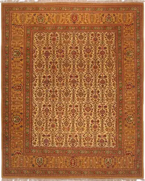 Indian Soumak Soumak Gold - 8' 1'' x 10'