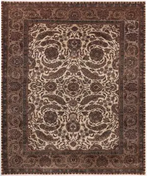 Indian Wool Agra Beige - 10' 4'' x 14'