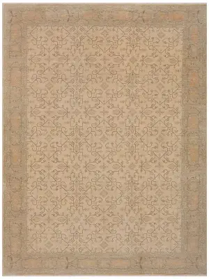 Indian Wool Agra Beige Tones - 10' 3'' x 13' 4''