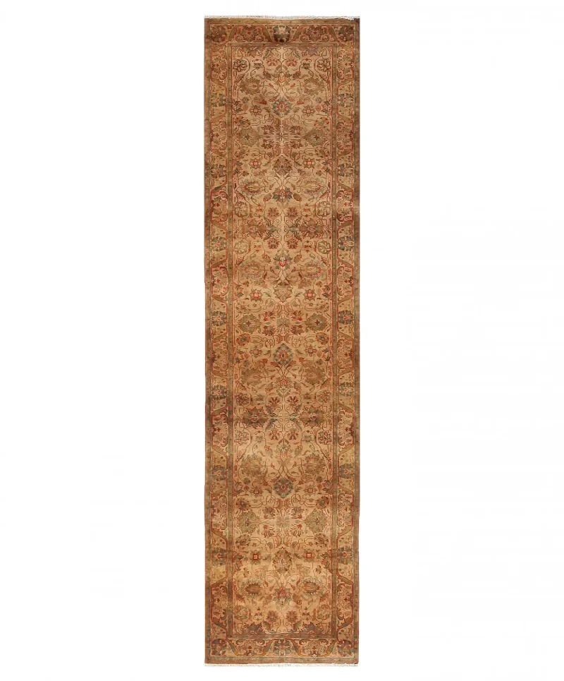 Indian Wool Agra Gold  -  2' 7'' x  10' 9''