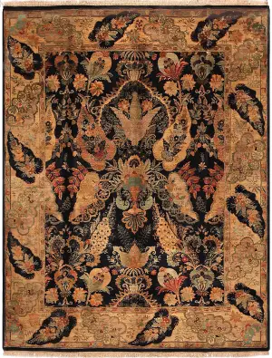 Indian Wool Agra Gold - 8' 1'' x 10' 4''
