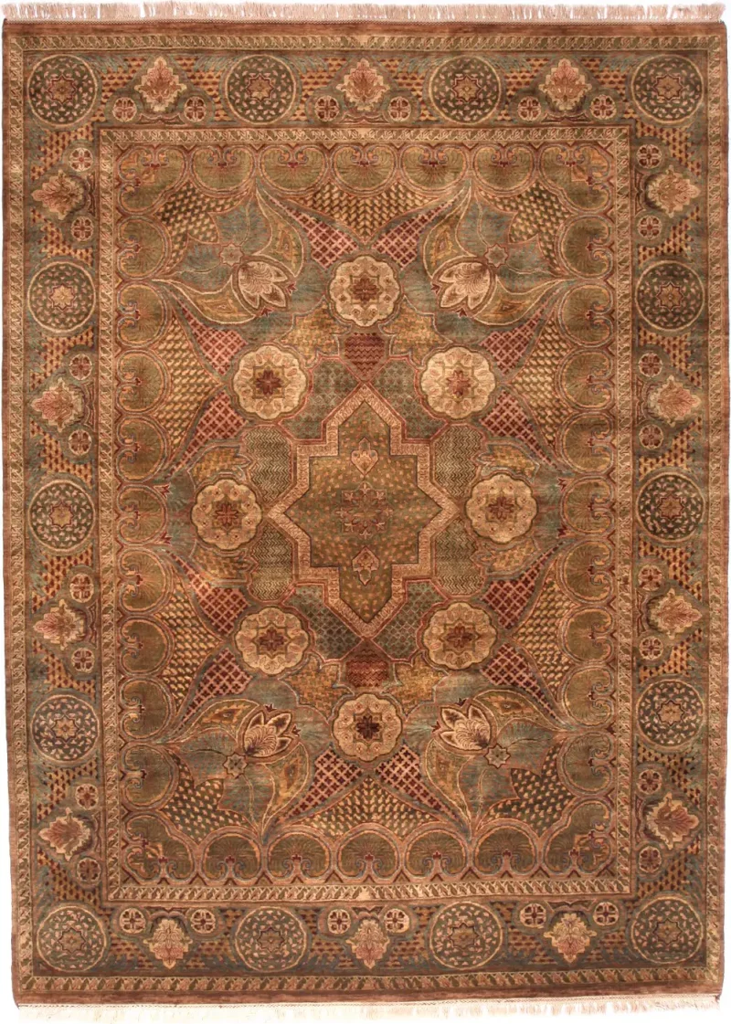 Indian Wool Agra Gold  -  9'  x  12' 3''