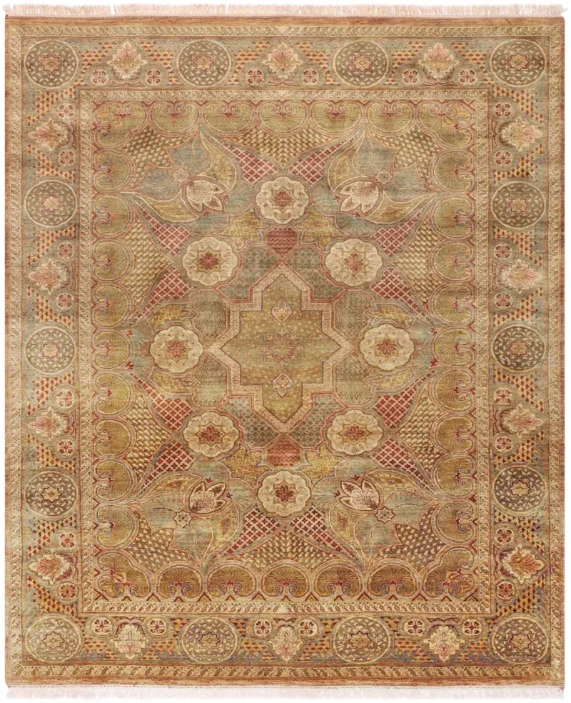 Indian Wool Agra Gold  -  9'  x  12' 3''