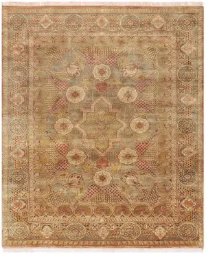 Indian Wool Agra Gold - 9' x 12' 3''