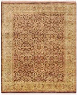 Indian Wool Agra Red/Gold - 9' 1'' x 12' 2''