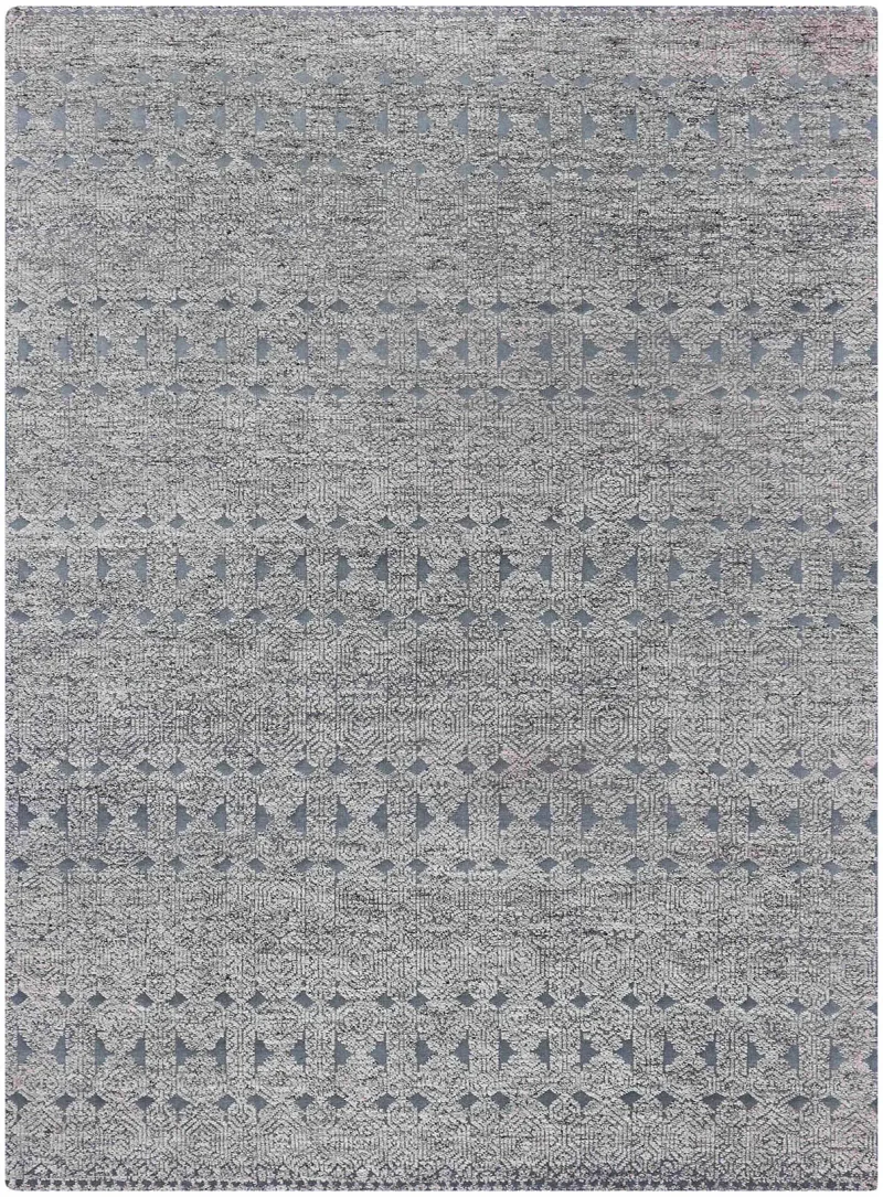 Indian Wool ALCHM-01 Steel  -  9'  x  12' 