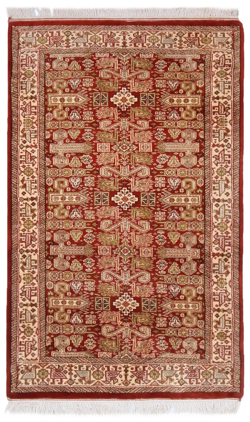 Indian Wool Ardebil Yellow  -  3'  x  5' 