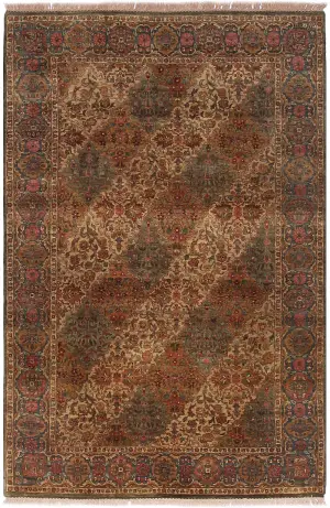 Indian Wool Bakhtiari Multi - 6' 1'' x 9' 2''