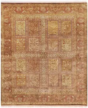 Indian Wool Bakhtiari Rust - 9' 3'' x 12' 4''