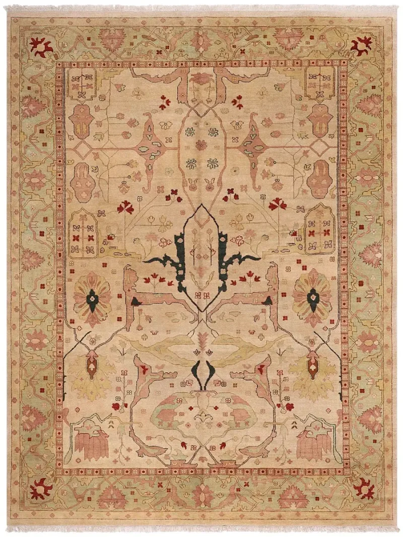 Indian Wool Bidjar Ivory  -  9' 10'' x  14' 10''