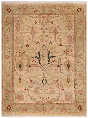 Indian Wool Bidjar Ivory - 9' 10'' x 14' 10''