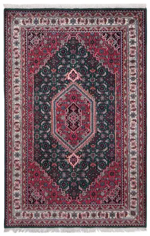 Indian Wool Bidjar Ivory - 4' 1'' x 6' 3''