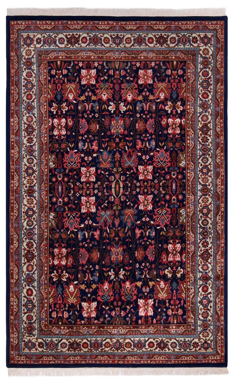 Indian Wool Bidjar Ivory  -  5' 10'' x  9' 5''