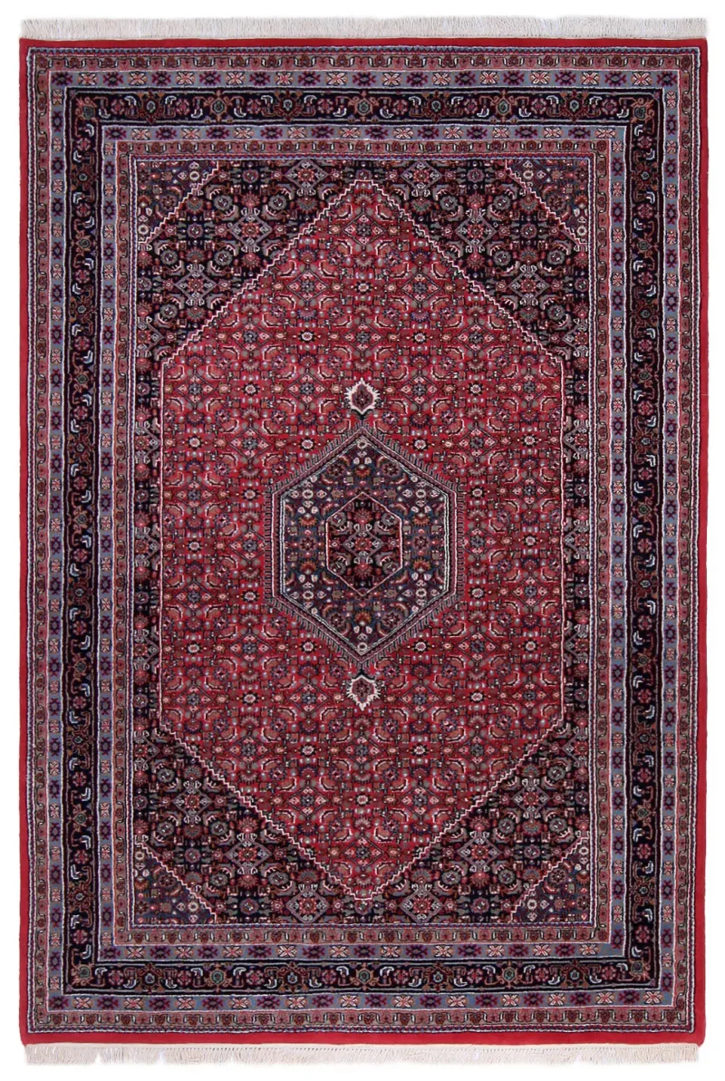 Indian Wool Bidjar Navy  -  6'  x  8' 8''