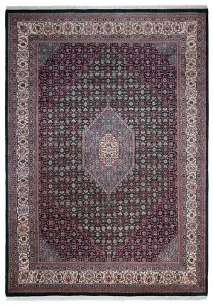 Indian Wool Bidjar Ivory - 9' x 12' 4''