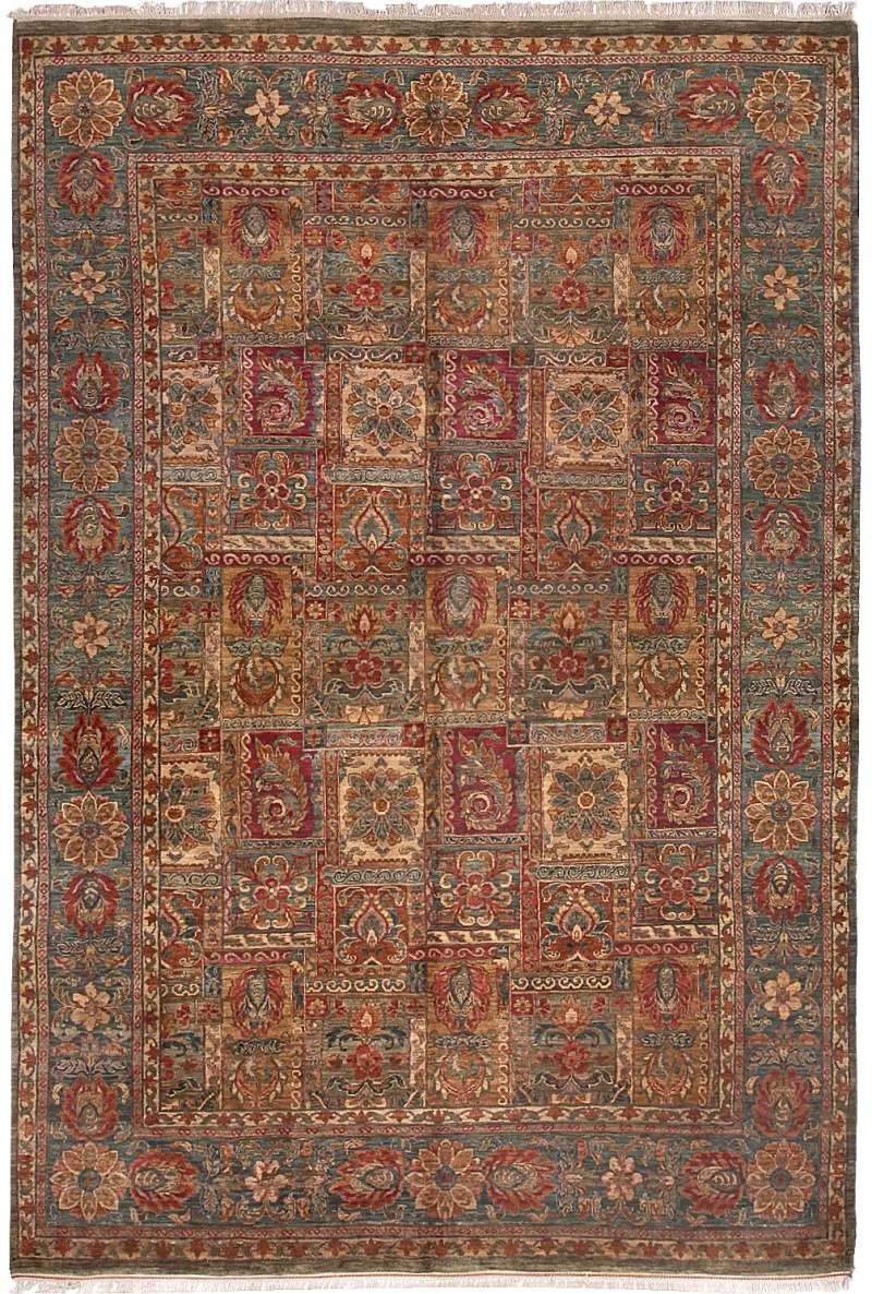 Indian Wool Celtic Multi  -  10' 1'' x  13' 8''