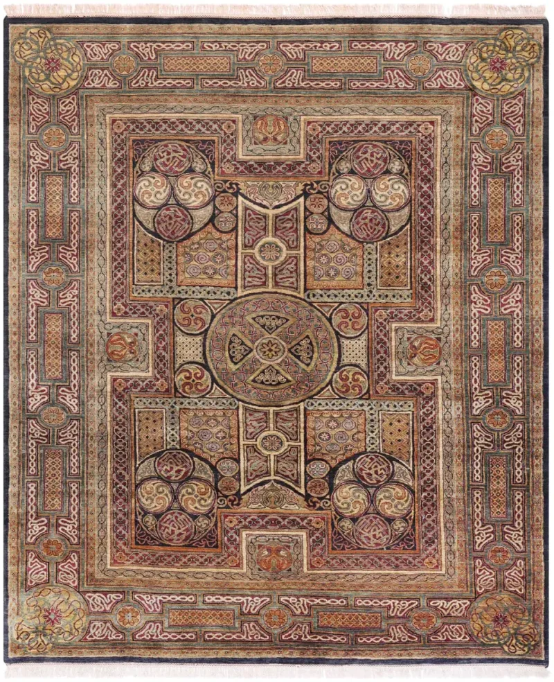 Indian Wool Celtic Multi  -  8' 11'' x  12' 