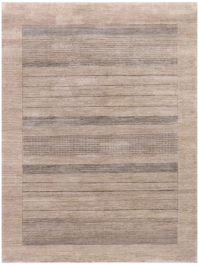 Indian Wool Gabbeh Neutral  -  9' 7'' x  13' 1''