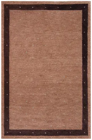Indian Wool Gabbeh Brown - 3' 9'' x 5' 9''