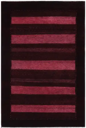 Indian Wool Gabbeh Red - 4' x 6'