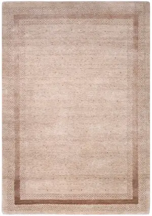 Indian Wool Gabbeh Beige - 6' 2'' x 8' 1''