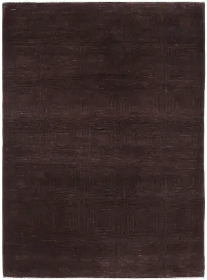 Indian Wool Gabbeh Chocolate - 5' 9'' x 7' 11''