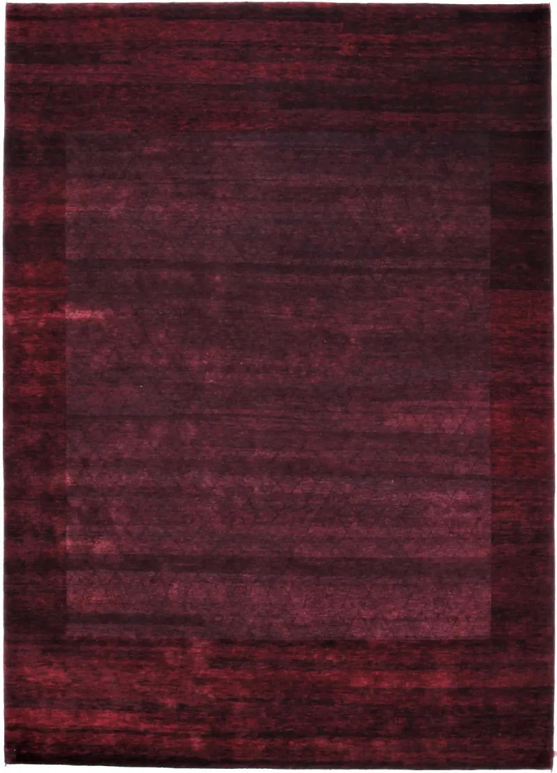 Indian Wool Gabbeh Eggplant  -  8' 2'' x  11' 5''