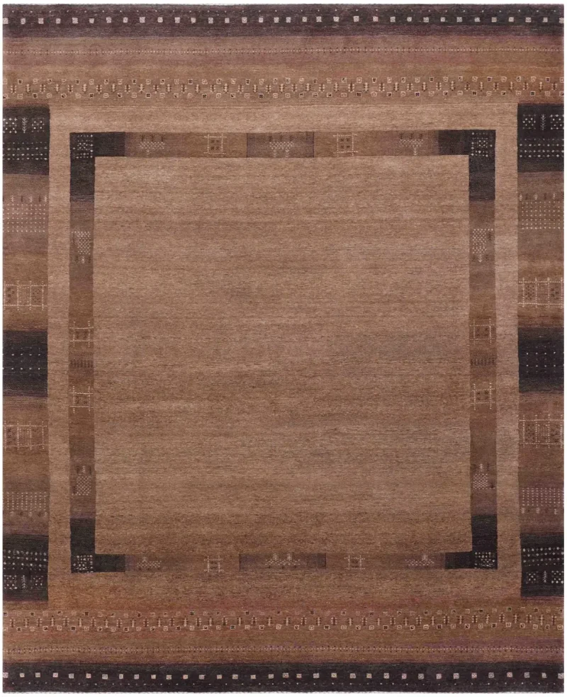 Indian Wool Gabbeh Ginger  -  9' 1'' x  12' 